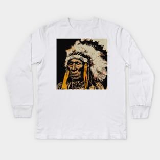 BLACK ELK Kids Long Sleeve T-Shirt